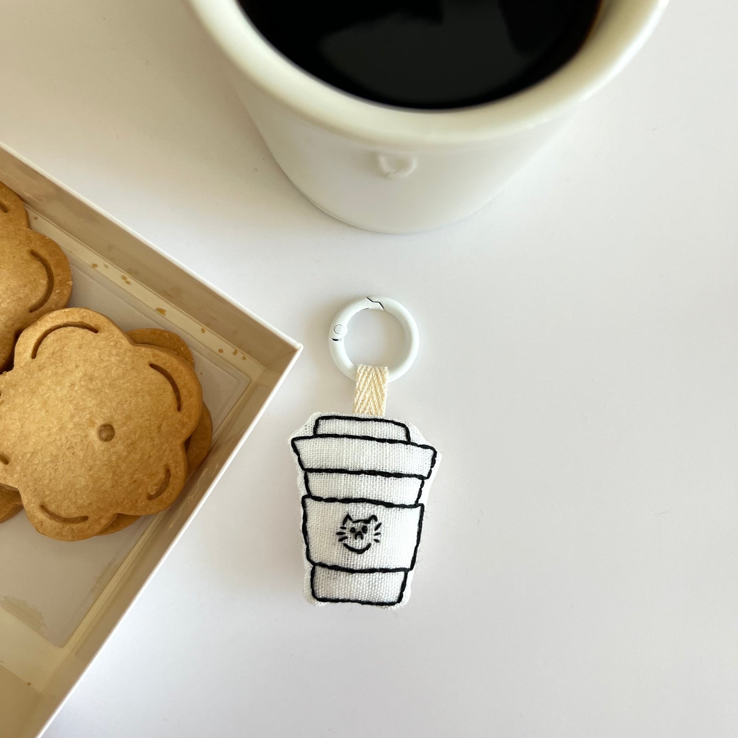 Cat Cafe | Bag Charm / Keychain