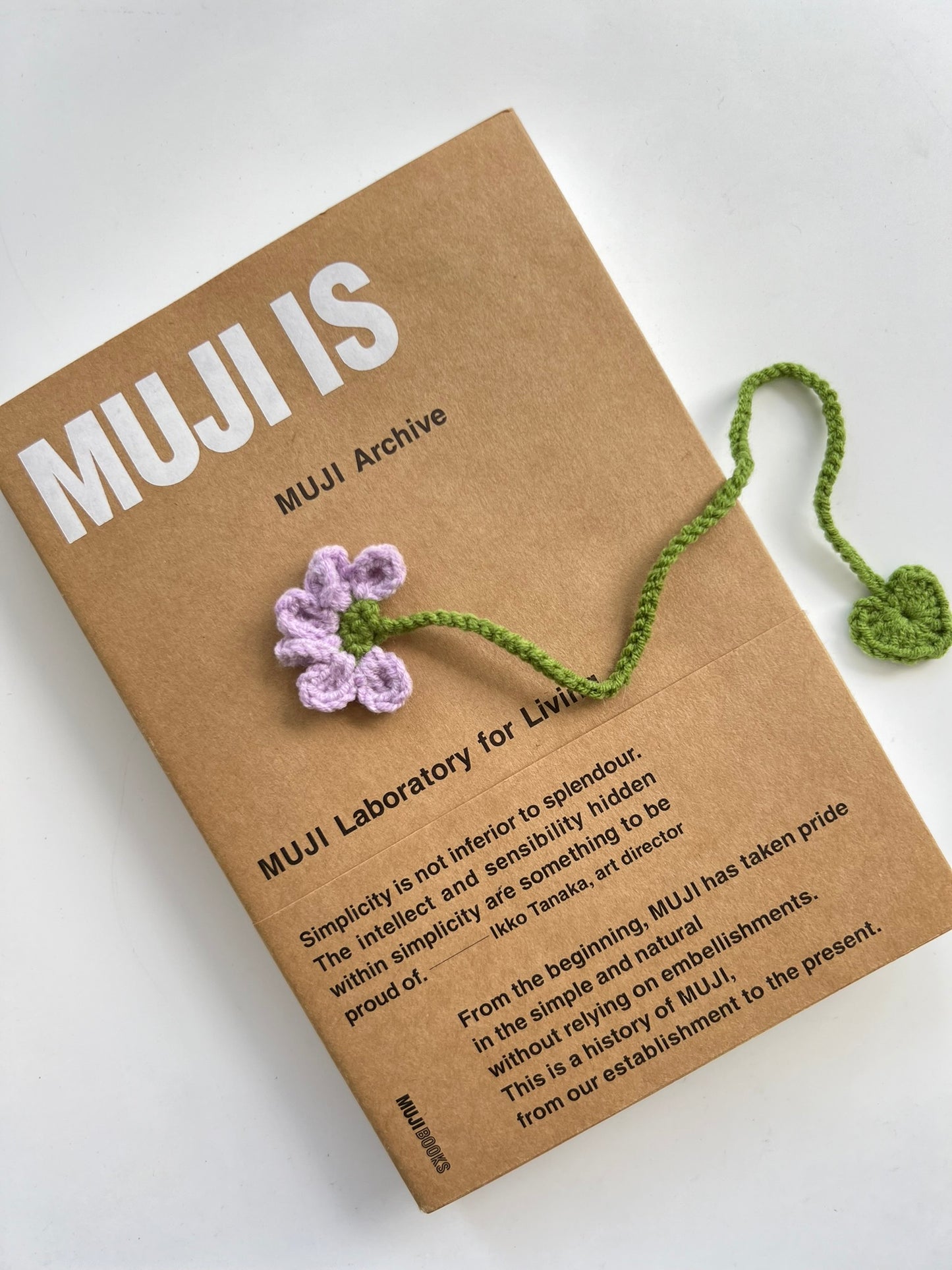 Crochet Flower Floral | Bookmark