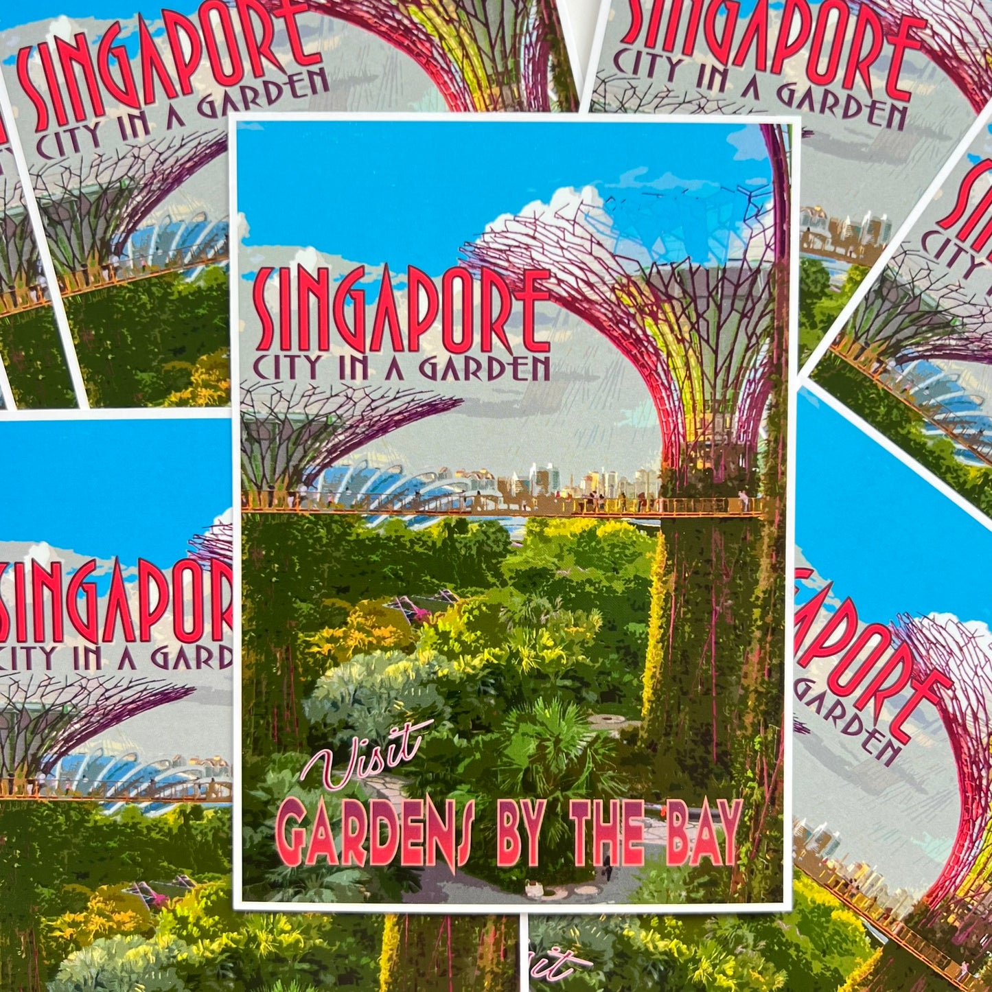 Scenes of Singapore | Postcard