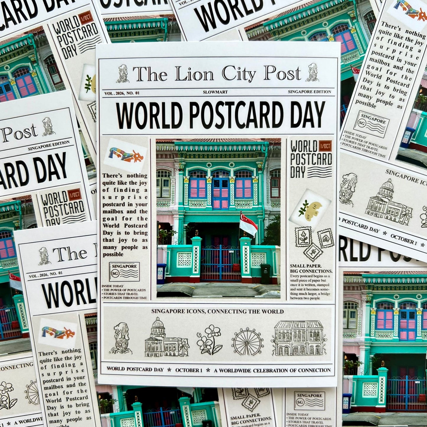 The Lion City Post World Postcard Day 2026 | Postcard
