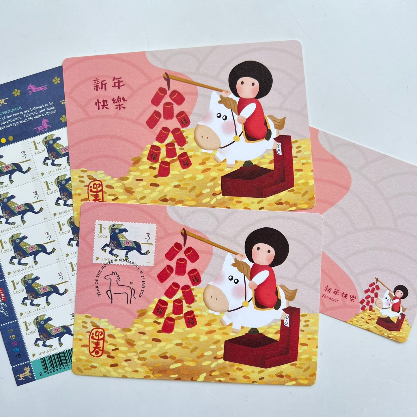 Lunar New Year Year of the Horse | Postcard / Maxicard