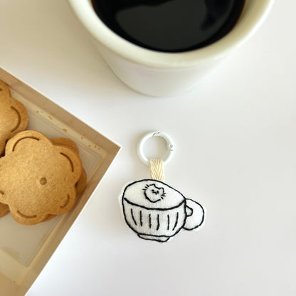 Cat Cafe | Bag Charm / Keychain