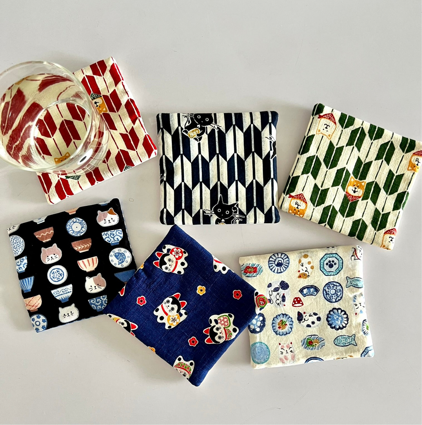 Shiba Fabric Coaster | Coaster