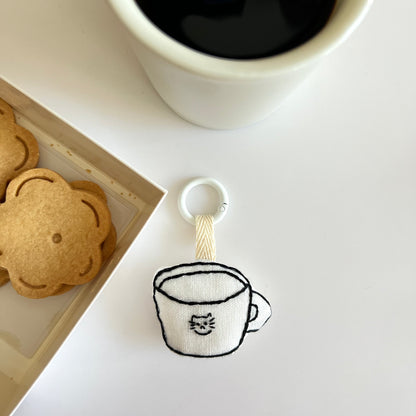 Cat Cafe | Bag Charm / Keychain