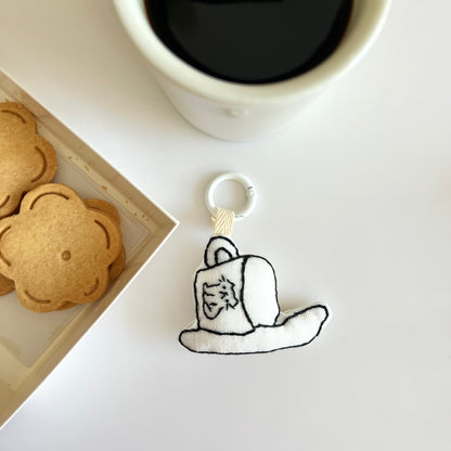 Cat Cafe | Bag Charm / Keychain