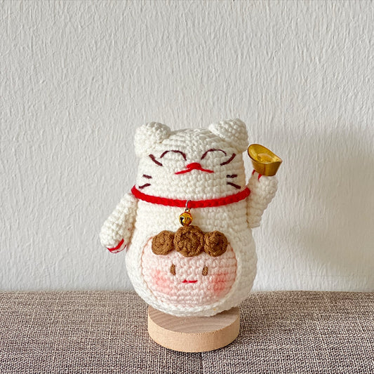 Lucky Cat Keychain | Bag Charm / Keychain / Display
