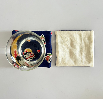 Maneki-neko Cat Fabric Coaster | Coaster