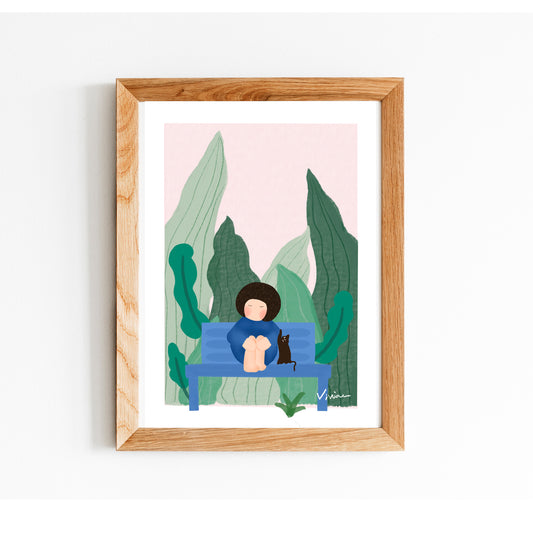 By My Side | Art Print