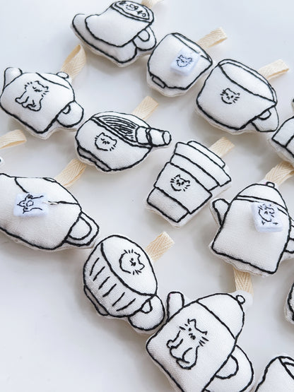 Cat Cafe | Bag Charm / Keychain