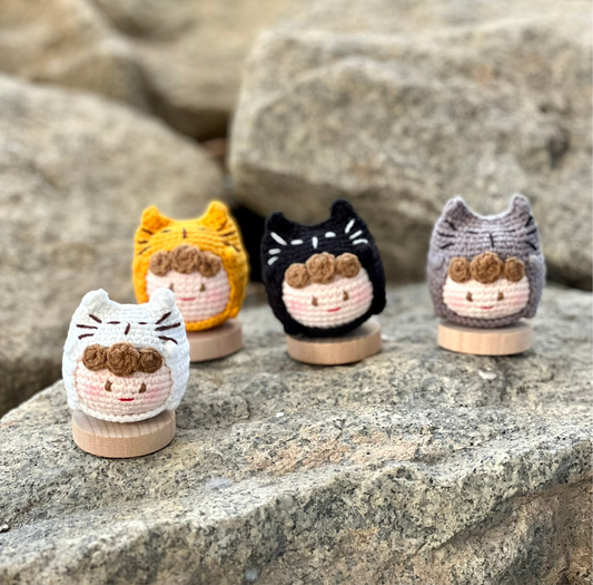 Cat Friends Keychain | Bag Charm / Keychain / Display