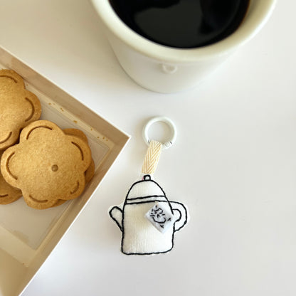 Cat Cafe | Bag Charm / Keychain