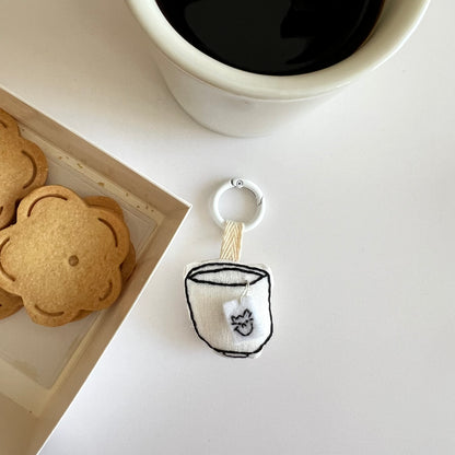 Cat Cafe | Bag Charm / Keychain