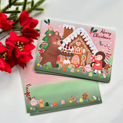 Gingerbread House Christmas | Postcard