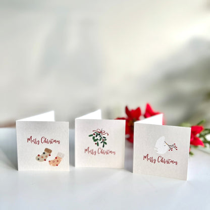 Mini Christmas Greeting Gift Card | Greeting Card