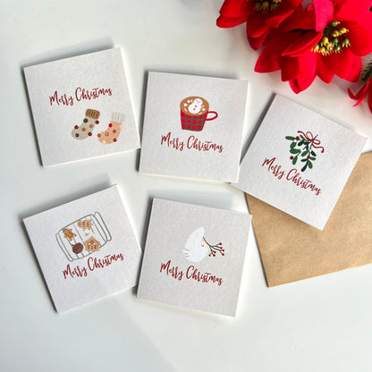 Mini Christmas Greeting Gift Card | Greeting Card