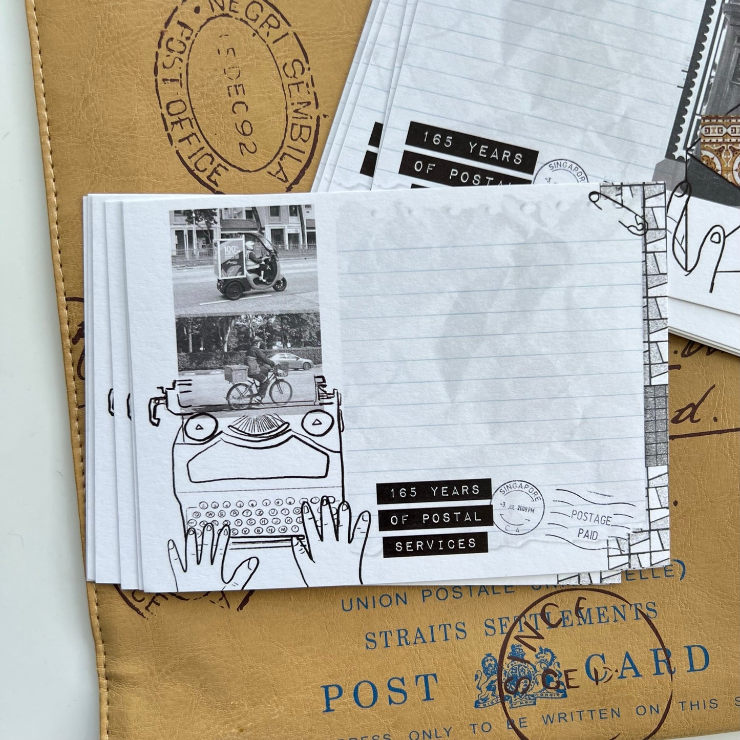 Singapore 165 Years of Postal Service | Postcard / Maxicard