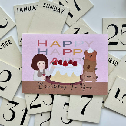 Beary Birthday | Greeting Card