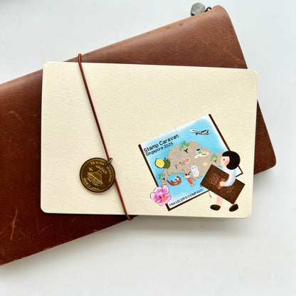Traveler's Singapore Caravan | Postcard