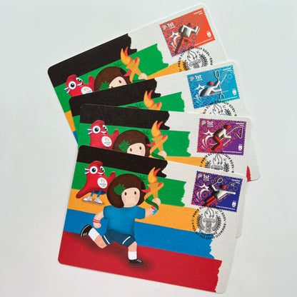 Olympic Games Paris 2024 | Postcard / Maxicard