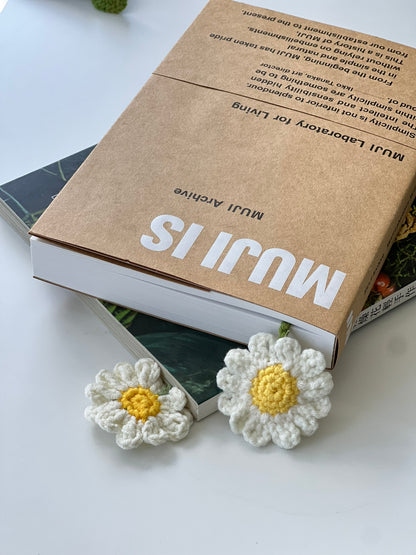 Crochet Flower Floral | Bookmark