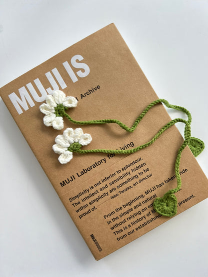 Crochet Flower Floral | Bookmark