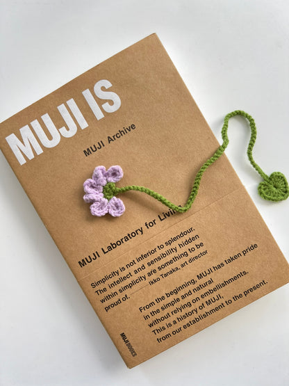 Crochet Flower Floral | Bookmark