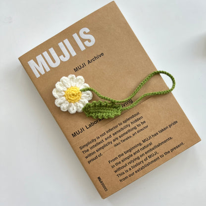 Crochet Flower Floral | Bookmark