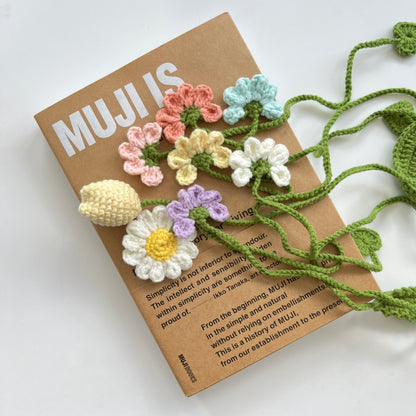 Crochet Flower Floral | Bookmark
