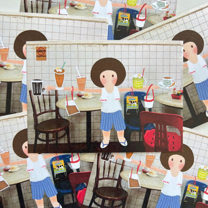 Singapore Local Coffeeshop Kopitiam | Postcard