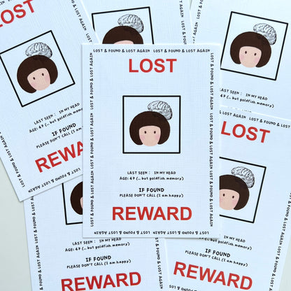 Lost And Found Human Organ Poster | Postcard