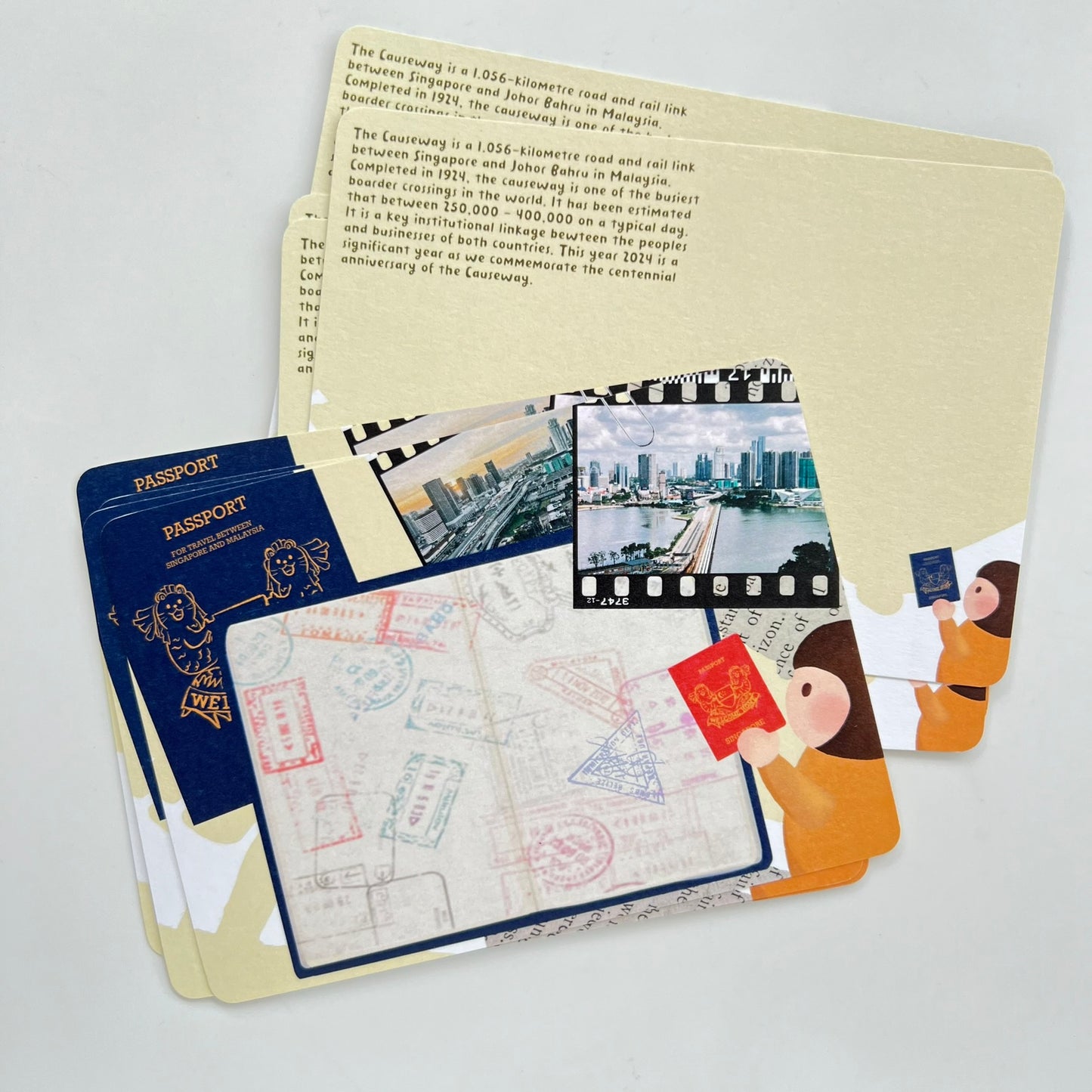 Singapore Malaysia Causeway | Postcard / Maxicard