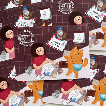 World Post Day 2024 | Postcard