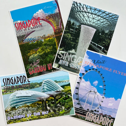 Scenes of Singapore  | Postcard