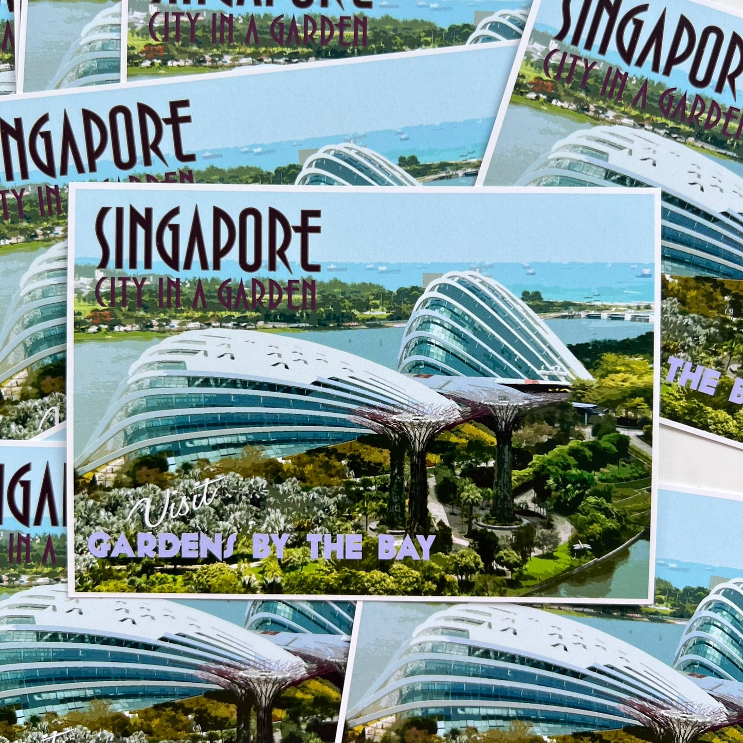 Scenes of Singapore  | Postcard