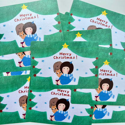 Cozy Christmas | Postcard
