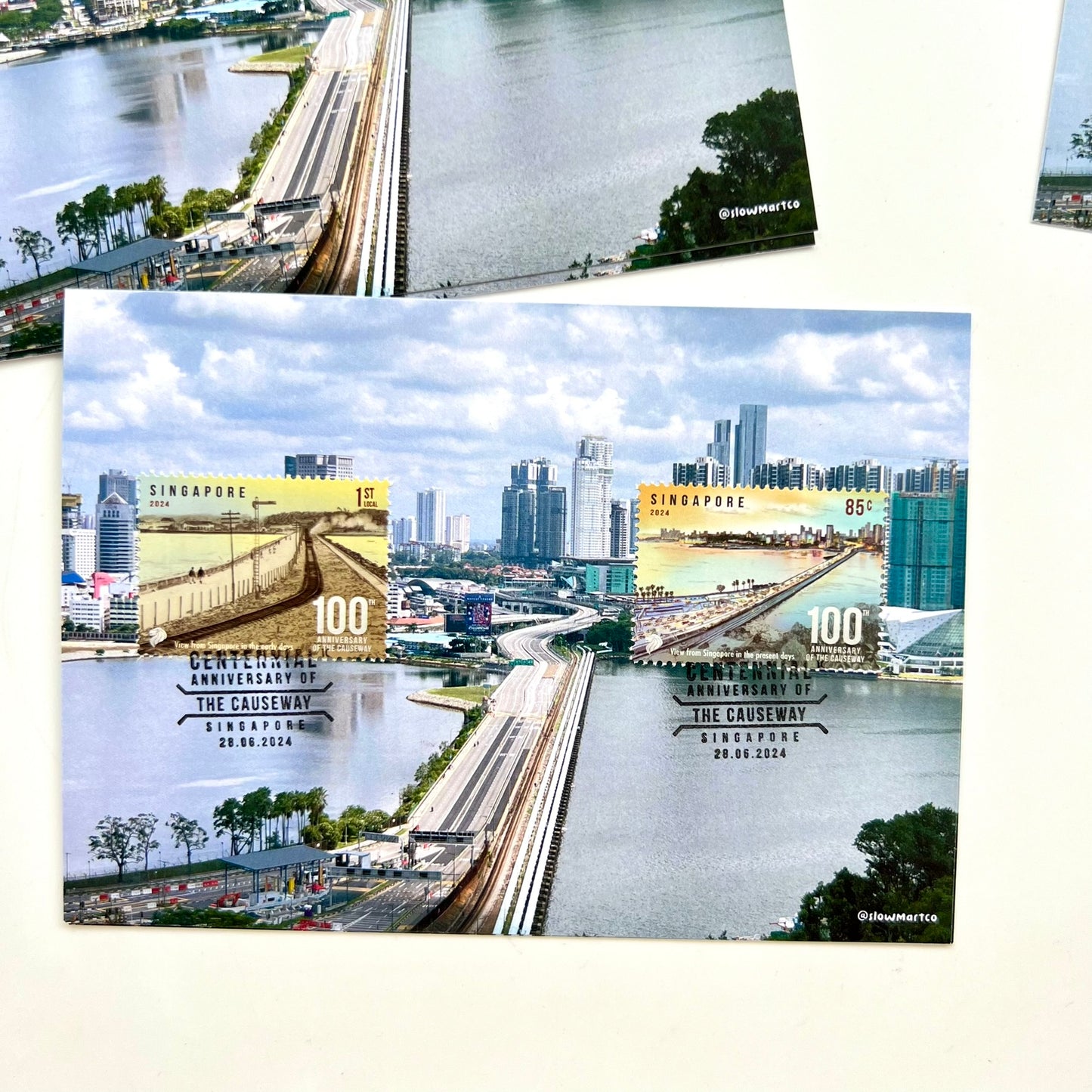 Photo Singapore Malaysia Causeway | Postcard / Maxicard