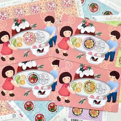 Festive Treats | Postcard / Maxicard