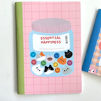 Reusable Sticker Collection Organizing Book - Essential Happiness (A5)