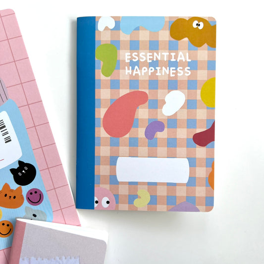 Reusable Sticker Collection Organizing Book - Essential Happiness (A6)