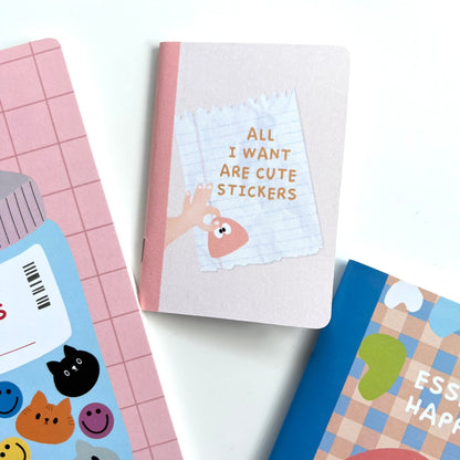 Reusable Sticker Collection Organizing Book (Mini)