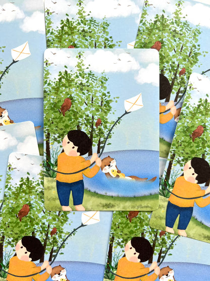 Singapore Jurong Lake Kite Flying | Postcard / Maxicard