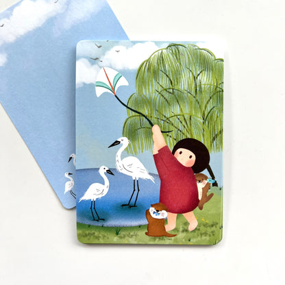 Singapore Jurong Lake Kite Flying | Postcard / Maxicard