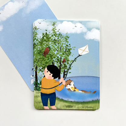 Singapore Jurong Lake Kite Flying | Postcard / Maxicard