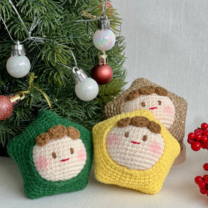Festive Crochet Pals Collection | Bag Charm / Keychain / Display