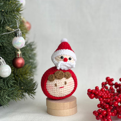 Festive Crochet Pals Collection | Bag Charm / Keychain / Display