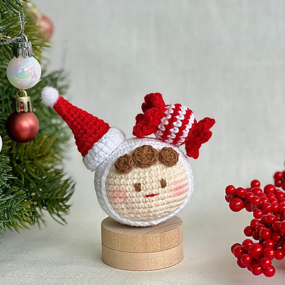 Festive Crochet Pals Collection | Bag Charm / Keychain / Display