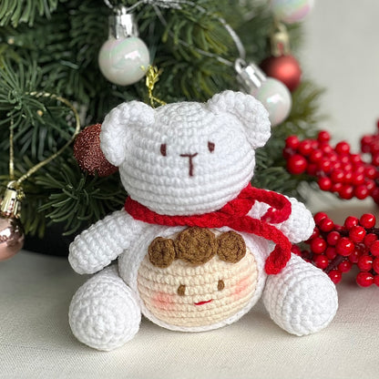 Festive Crochet Pals Collection | Bag Charm / Keychain / Display