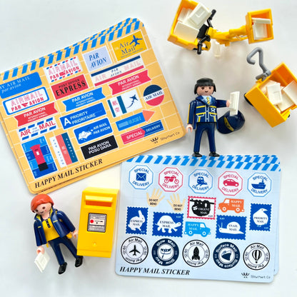Happy Mail Airmail Sticker | Sticker Sheet