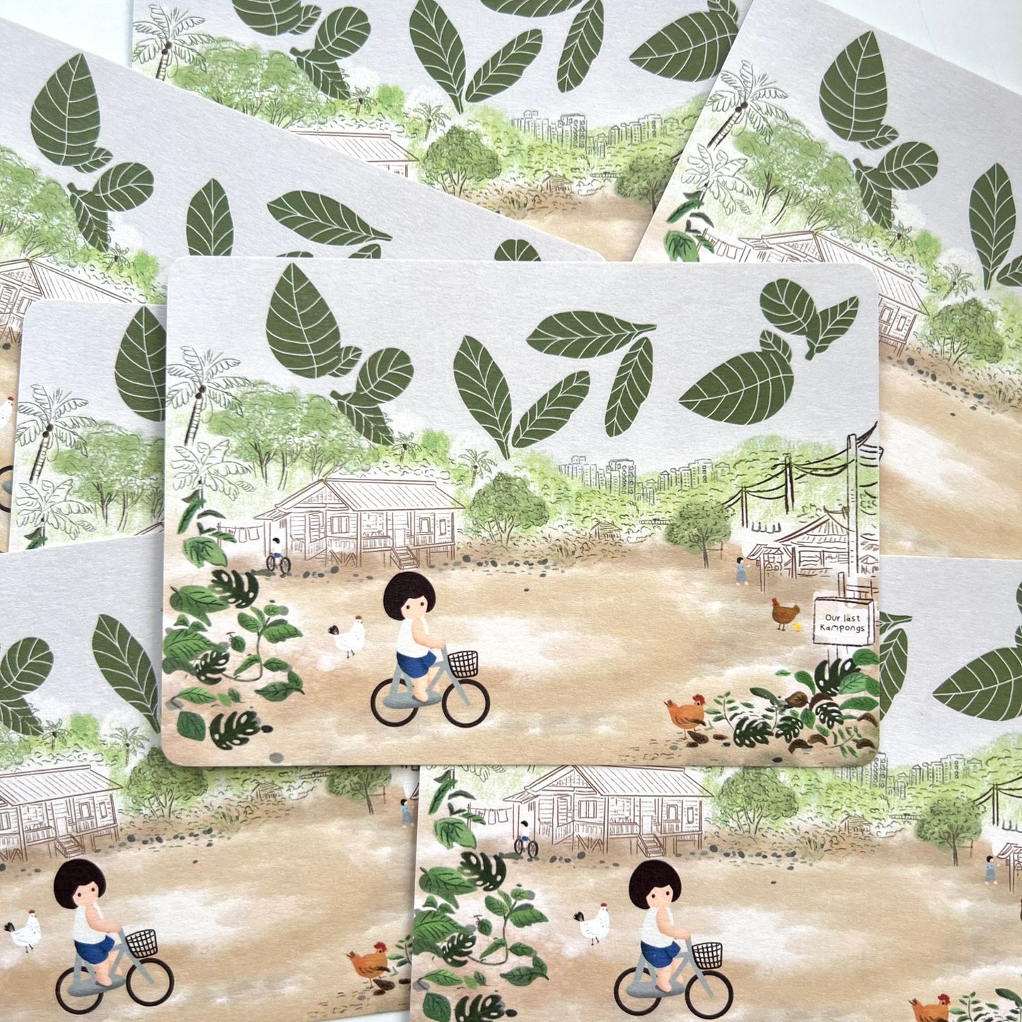 Our Last Kampongs | Postcard / Maxicard