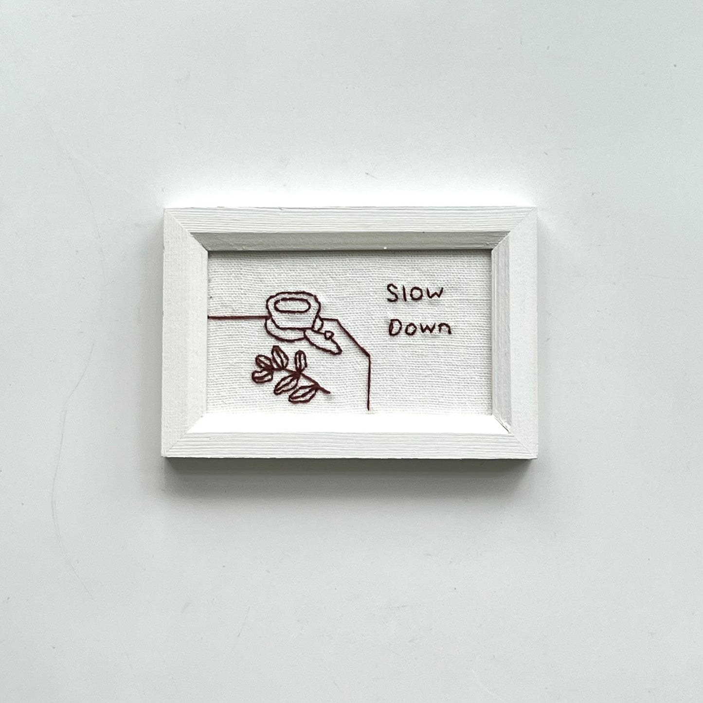 A Small Pause (White) | Frames